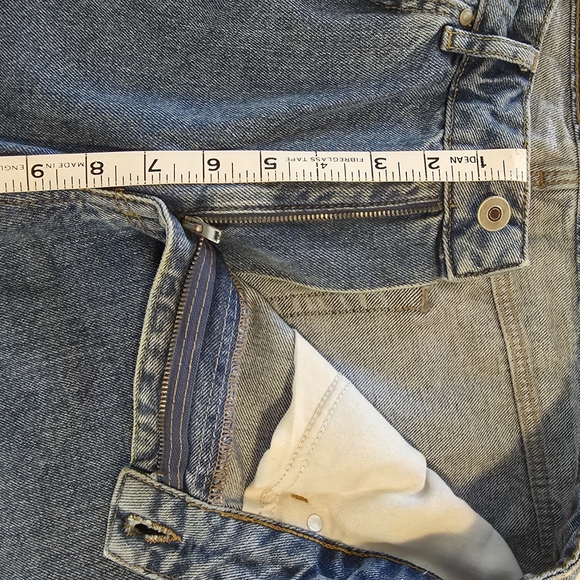 ASOS Men's Relaxed Denim Jeans in Blue - Picture 10 of 14